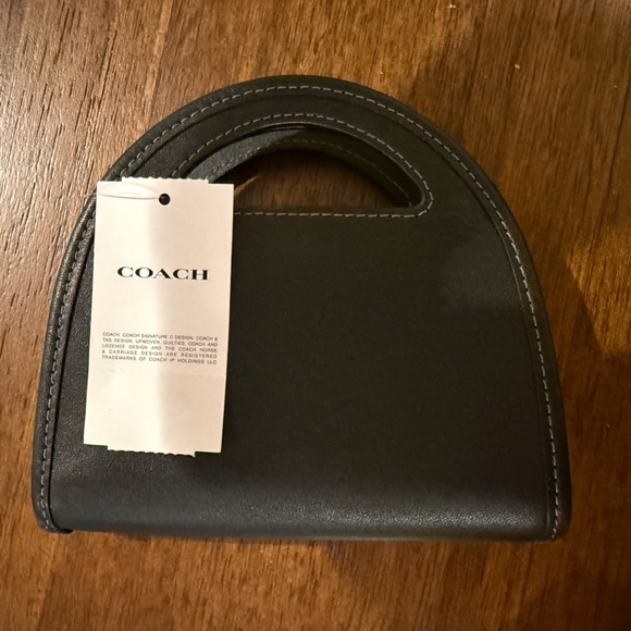 Coach Top Handle Card Case Crossbody Bag - Picture 5 of 9